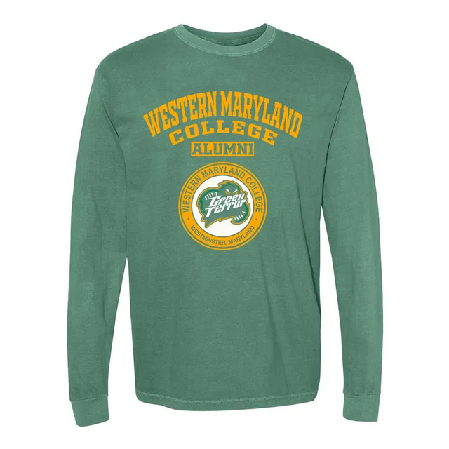 Western Maryland College Green Terror MD LG Alumni Long Sleeve