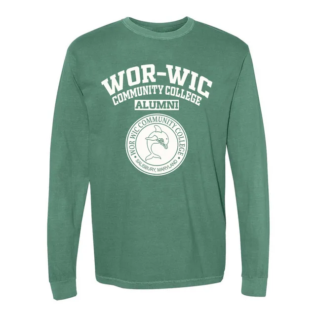 Wor Wic Community College Dolphin MD LG Alumni Long Sleeve