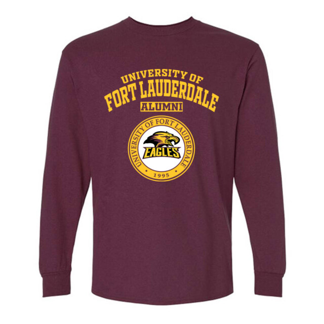 University of Fort Lauderdale Eagles FL LG Alumni Long Sleeve