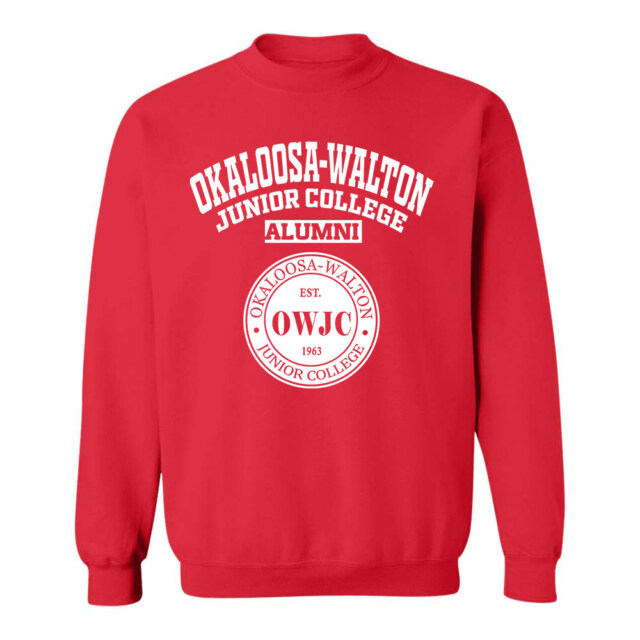 Okaloosa Walton Junior College FL LG Alumni Sweatshirt