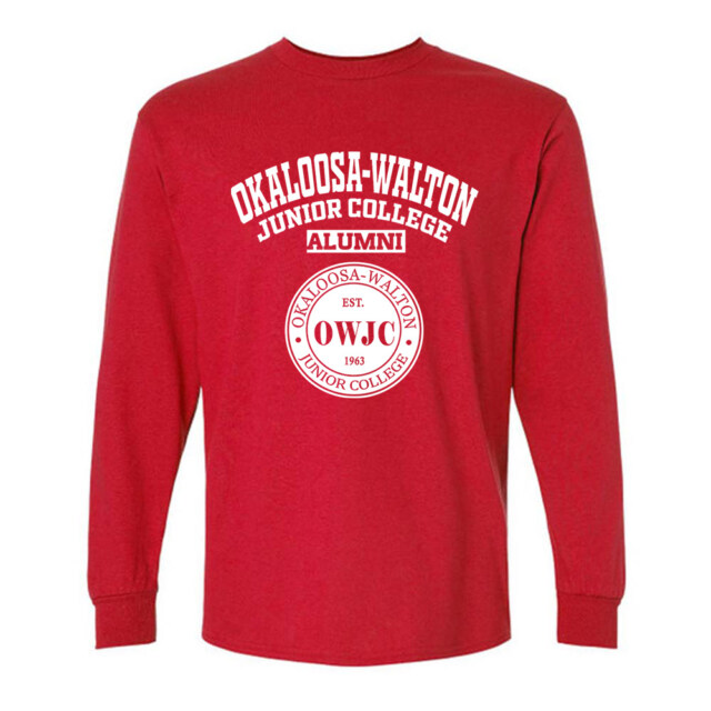 Okaloosa Walton Junior College FL LG Alumni Long Sleeve