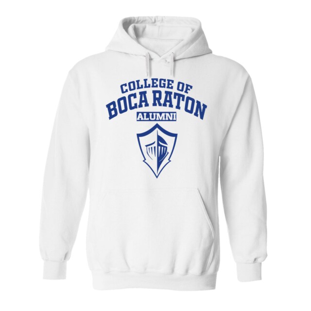 College of Boca Raton Light FL LG Alumni Hoodie