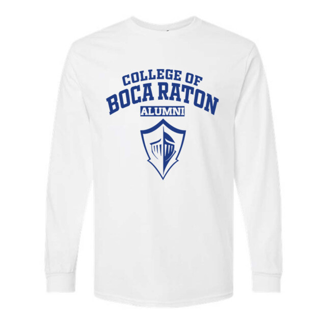 College of Boca Raton Light FL LG Alumni Long Sleeve