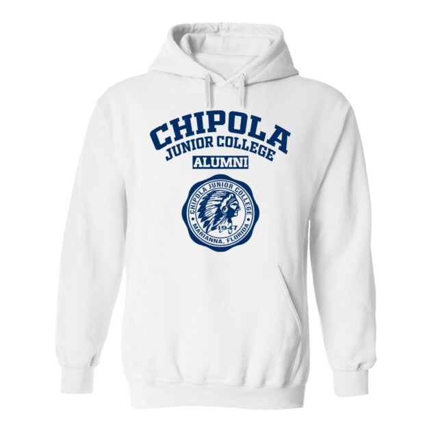 Chipola Junior College Light FL LG Alumni Hoodie