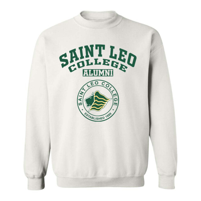 Saint Leo College Lions Light FL LG Alumni Sweatshirt