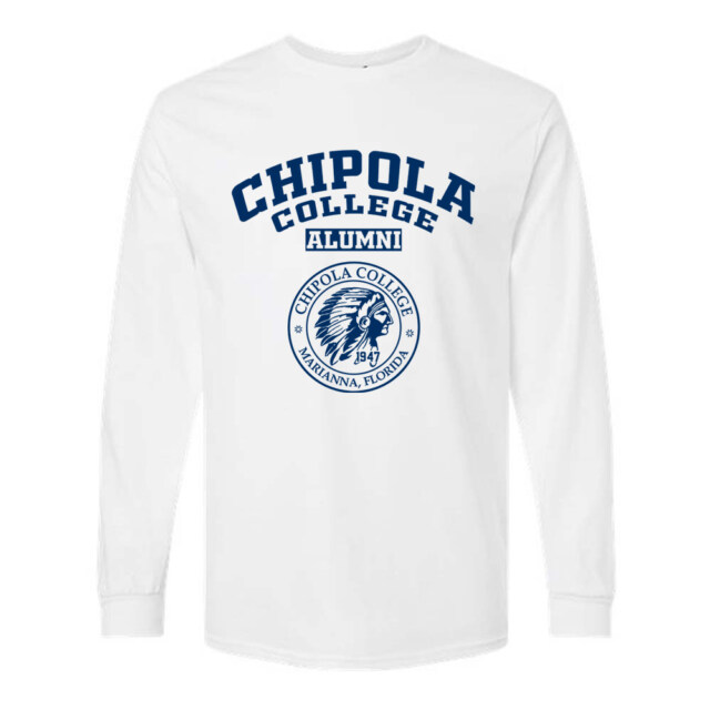 Chipola College Indians Light FL LG Alumni Long Sleeve