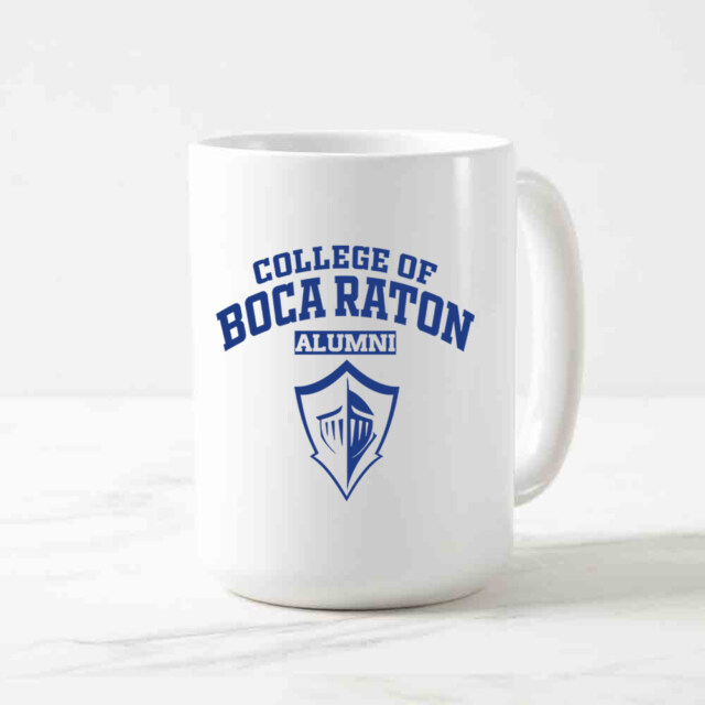 College of Boca Raton Light FL LG Alumni Mug