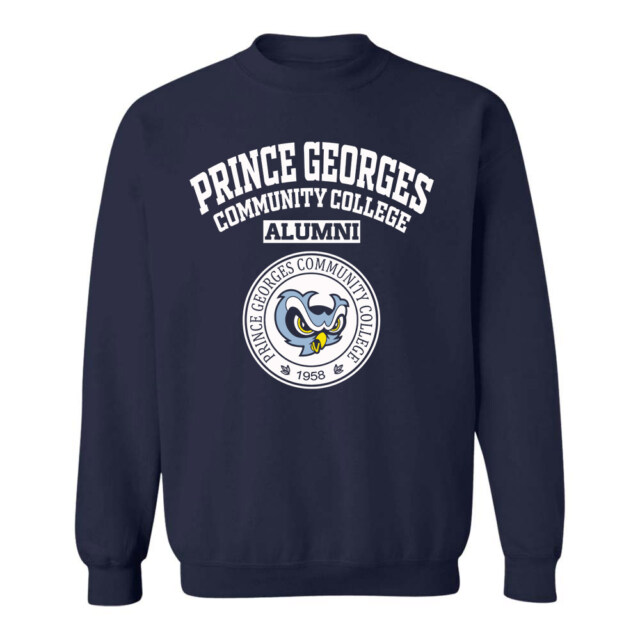 Prince Georges Community College MD LG Alumni Sweatshirt