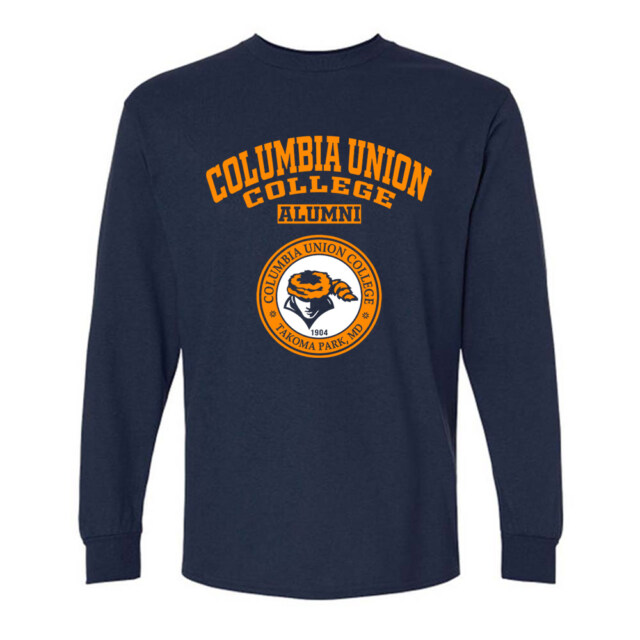 Columbia Union College Pioneers MD LG Alumni Long Sleeve