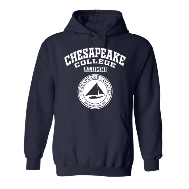 Chesapeake College Skipjack MD LG Alumni Hoodie
