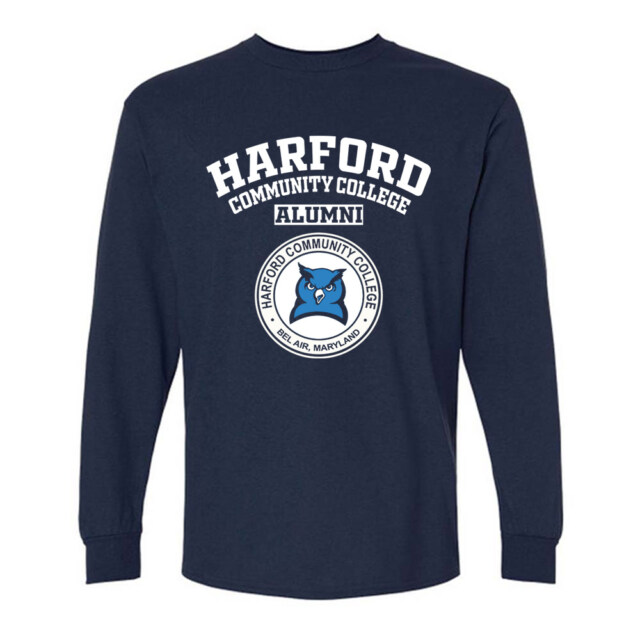 Harford Community College Owls MD LG Alumni Long Sleeve