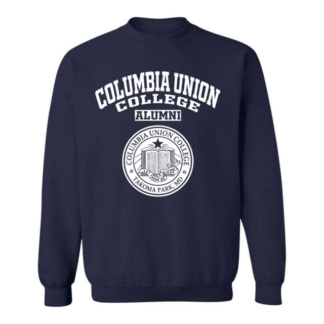 Columbia Union College Dark MD LG Alumni Sweatshirt