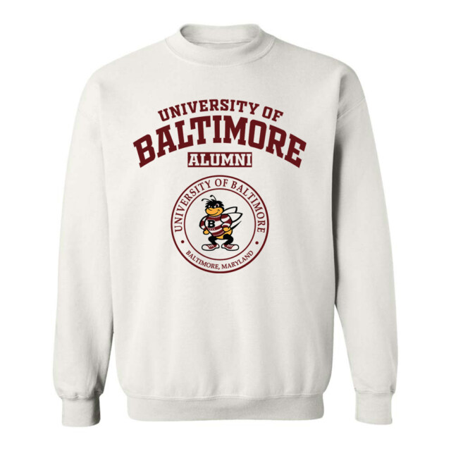 University of Baltimore Light MD LG Alumni Sweatshirt