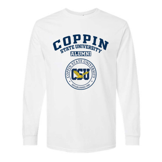 Coppin State University Light MD LG Alumni Long Sleeve