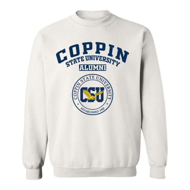 Coppin State University Light MD LG Alumni Sweatshirt