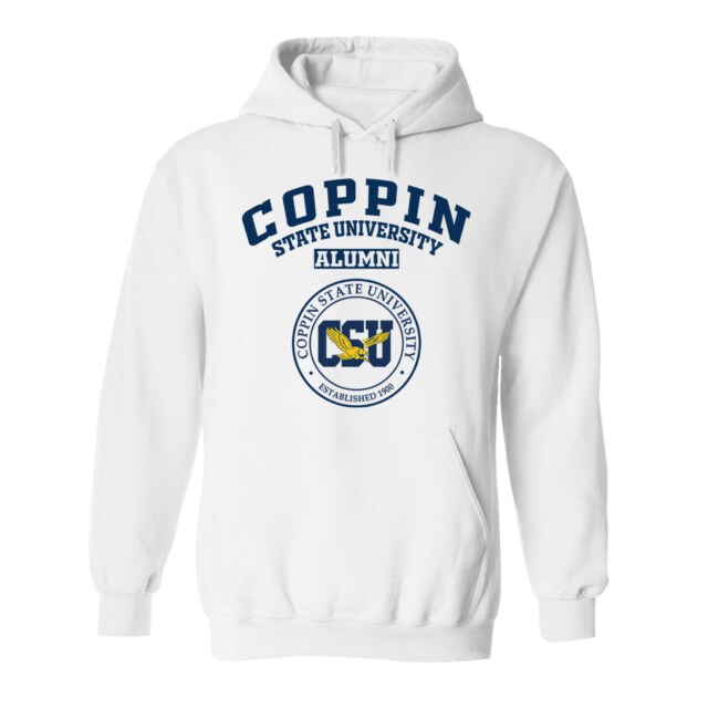 Coppin State University Light MD LG Alumni Hoodie