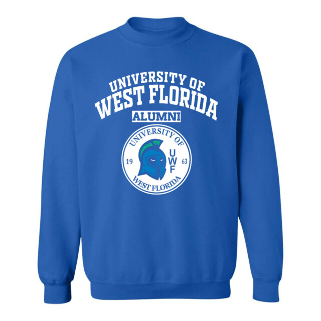 University of West Florida Argonaut FL LG Alumni Sweatshirt