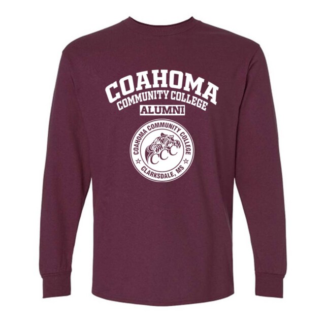 Coahoma Community College Tigers MS LG Alumni Long Sleeve