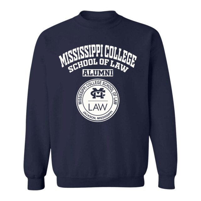 Mississippi College School of Law MS LG Alumni Sweatshirt