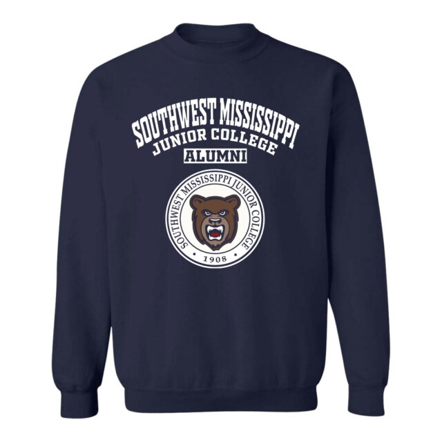 Southwest Mississippi Junior College MS LG Alumni Sweatshirt