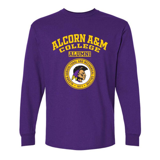 Alcorn A&M College Braves MS LG Alumni Long Sleeve