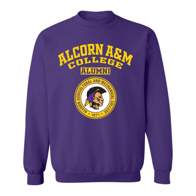 Alcorn A&M College Braves MS LG Alumni Sweatshirt