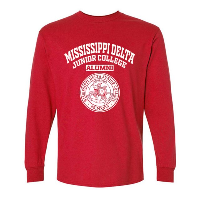 Mississippi Delta Junior College MS LG Alumni Long Sleeve
