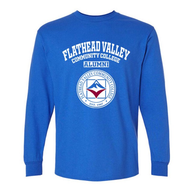 Flathead Valley Community College MT LG Alumni Long Sleeve