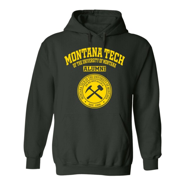 Montana Tech of the University of Montana MT LG Alumni Hoodie