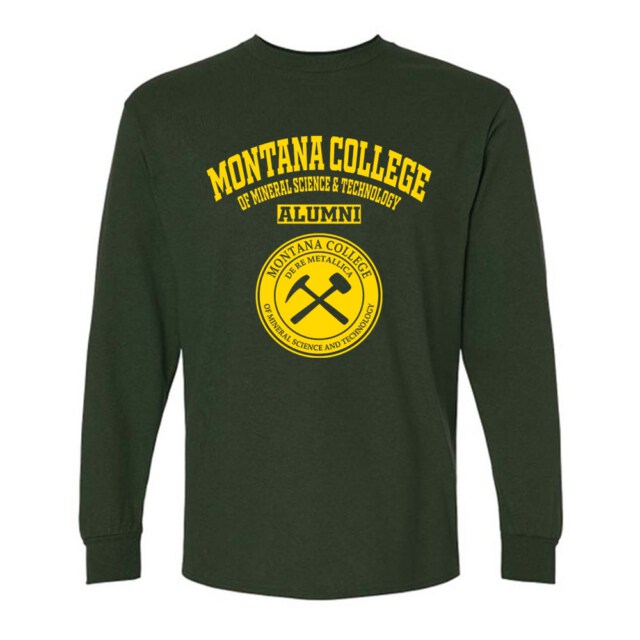 Montana College of Mineral Science and Technology MT LG Alumni Long Sleeve