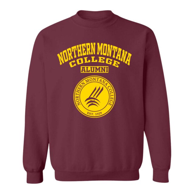Northern Montana College MT LG Alumni Sweatshirt
