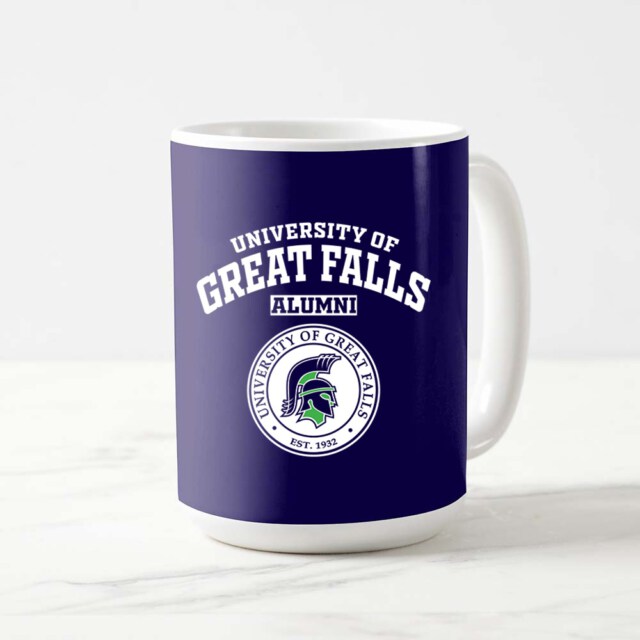 University of Great Falls MT LG Alumni Mug