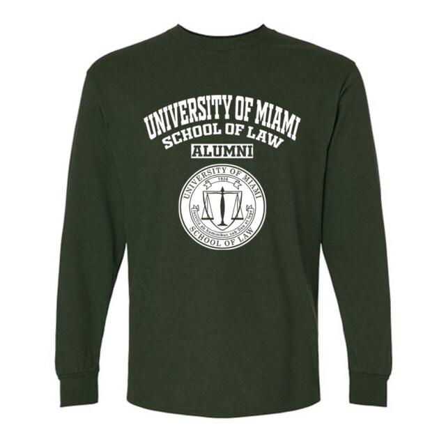 University of Miami School of Law FL LG Alumni Long Sleeve