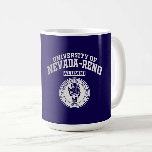 University of Nevada Reno Wolf Pack NV LG Alumni Mug