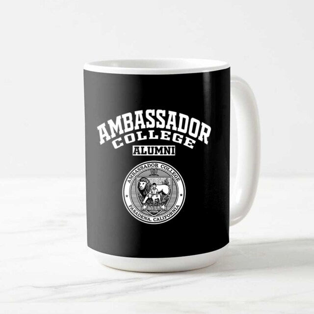 Ambassador College CA Seal-LG Alumni Mug