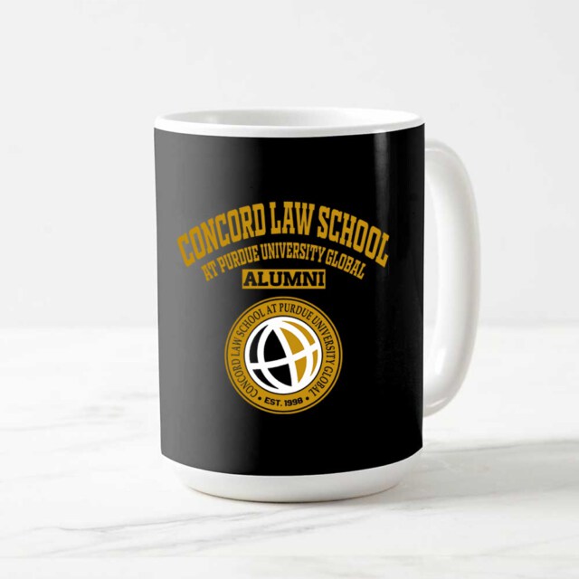 Concord Law School at Purdue University Global CA LG Alumni Mug