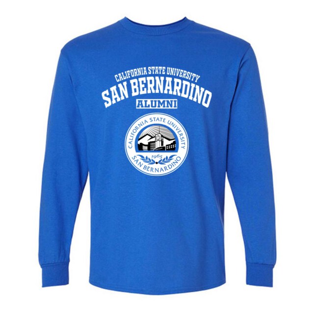 CSU San Bernardino CA Seal-LG Alumni Long Sleeve