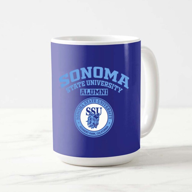 Sonoma State University Seawolves CA LG Alumni Mug