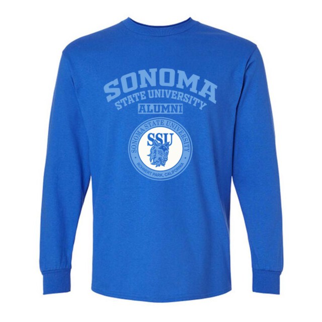 Sonoma State University Seawolves CA LG Alumni Long Sleeve