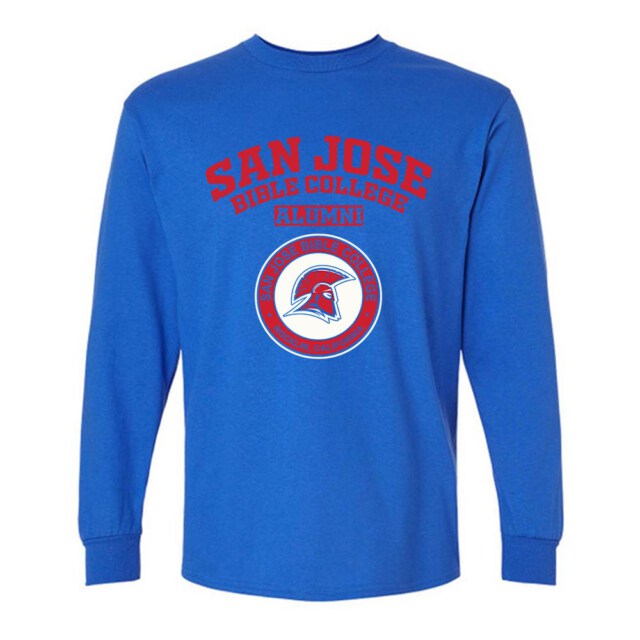 San Jose Bible College Warriors CA LG Alumni Long Sleeve