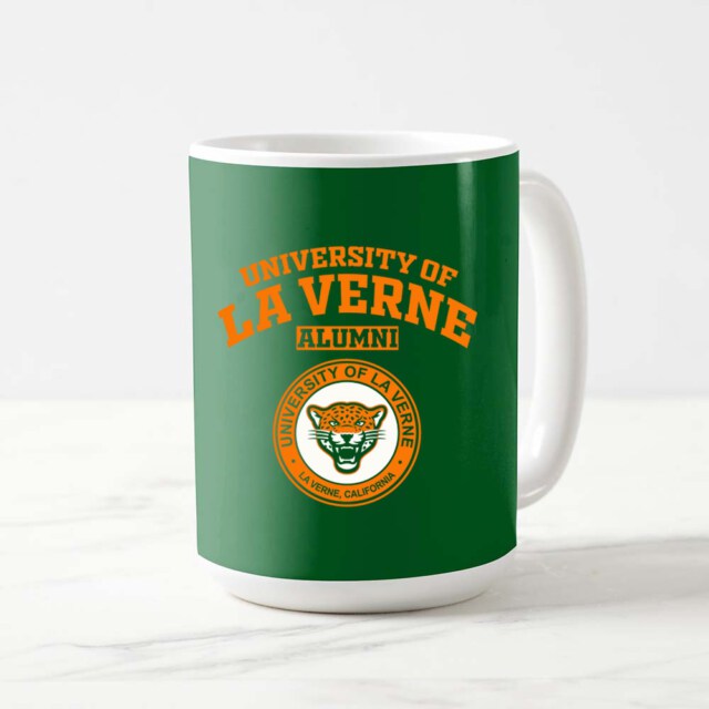 University of LA Verne Leopards CA LG Alumni Mug