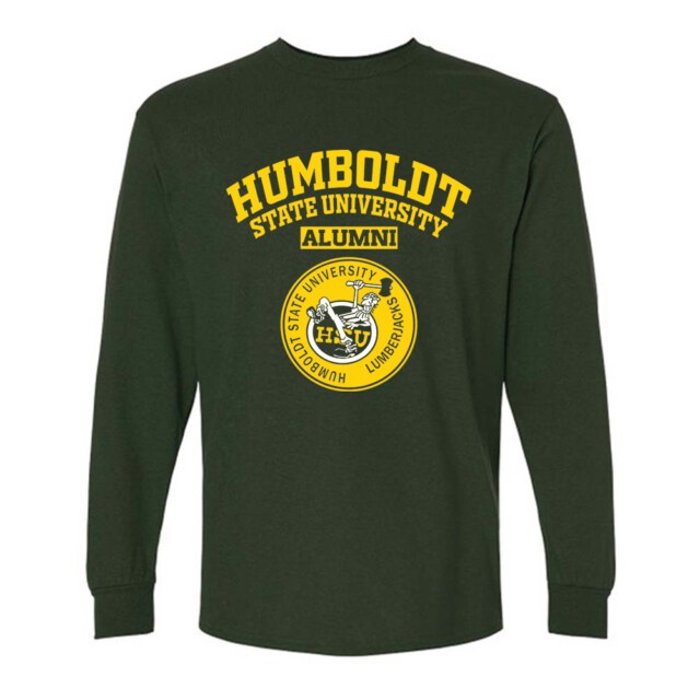 Humboldt State University Lumberjacks CA LG Alumni Long Sleeve