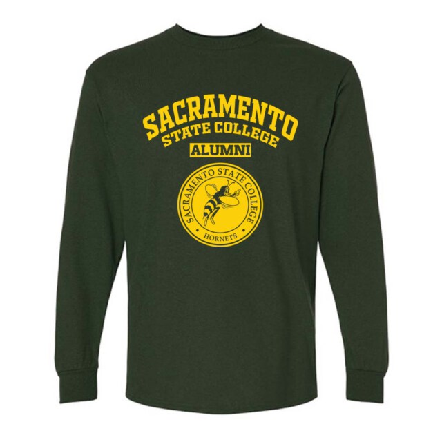 Sacramento State College Hornets CA LG Alumni Long Sleeve