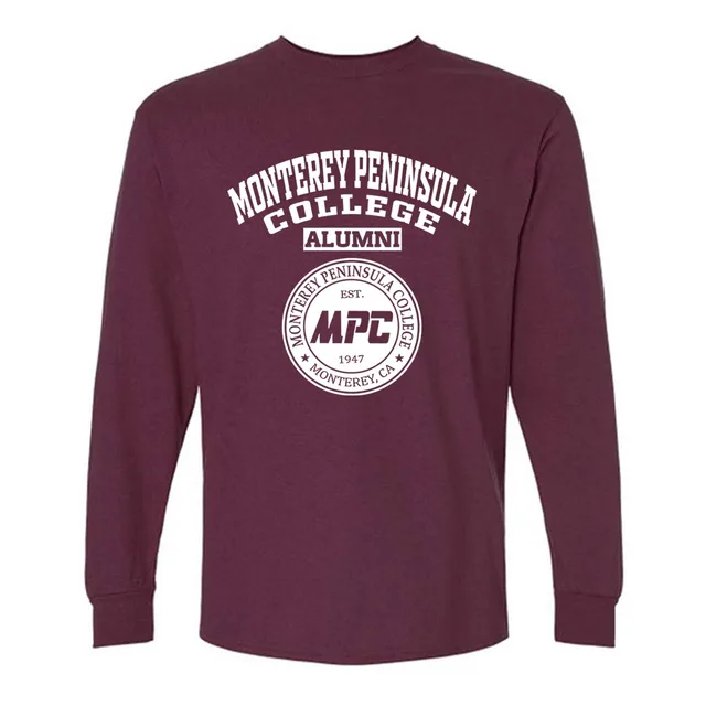 Monterey Peninsula College CA LG Alumni Long Sleeve