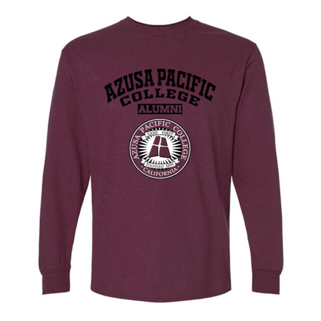 Azusa Pacific College CA LG Alumni Long Sleeve