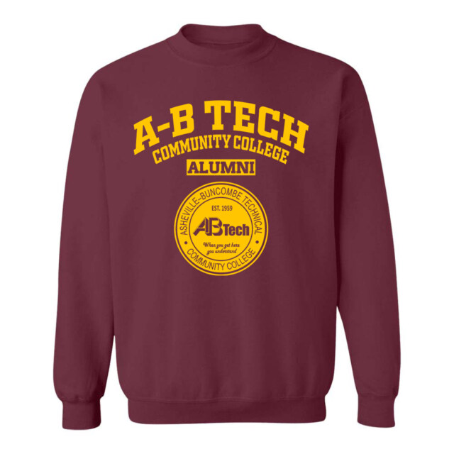 Asheville Buncombe Technical Community College CA LG Alumni Sweatshirt