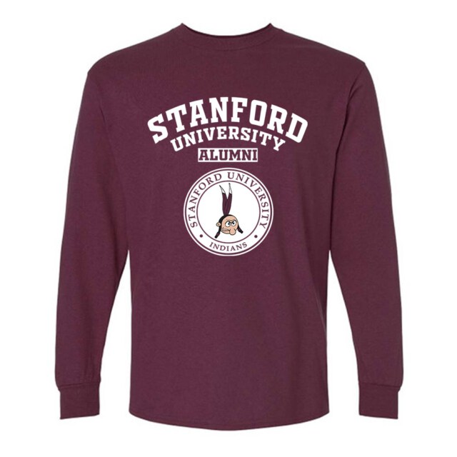 Stanford University Indians CA LG Alumni Long Sleeve