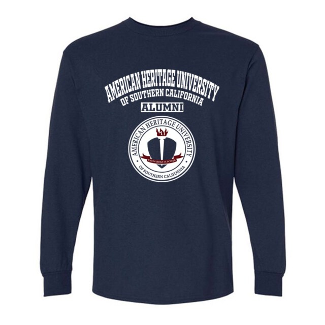 American Heritage University of Southern California CA LG Alumni Long Sleeve