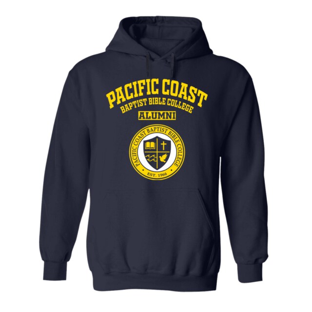 Pacific Coast Baptist Bible College CA LG Alumni Hoodie