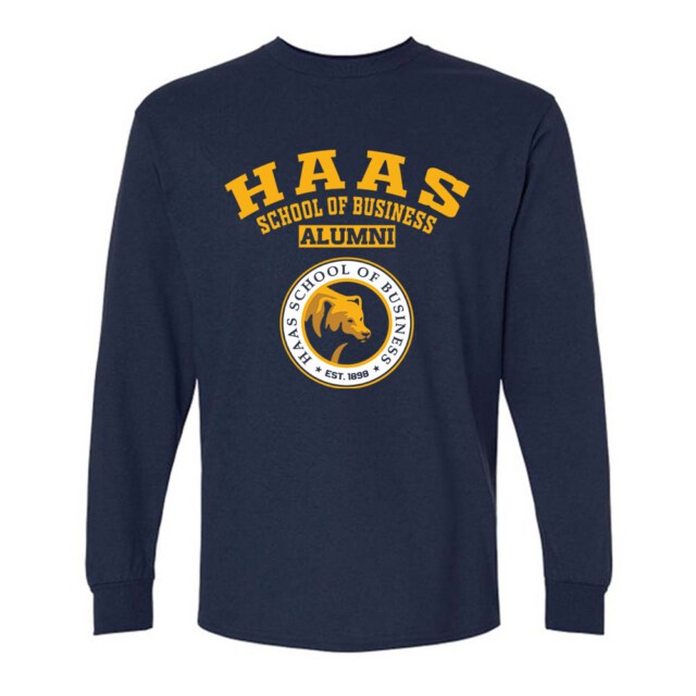 Haas School of Business CA LG Alumni Long Sleeve